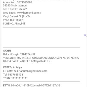 Karaca Ve Homend Hayal Kırıklığı