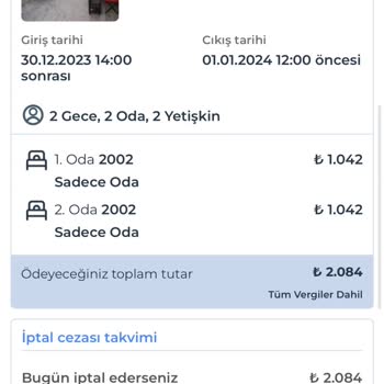 Otel Gardenya (Şanlıurfa) Mağduriyeti!