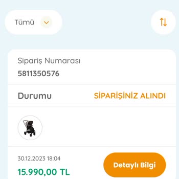 Ebebek Siparişi İptal Edemiyorum!