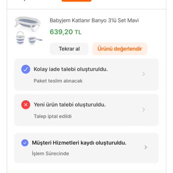 Hepsiburada Mağduriyeti! Paramı Alamıyorum