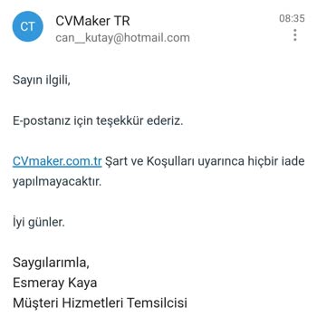 Cvmaker.com.tr Gizli Çekilen Para