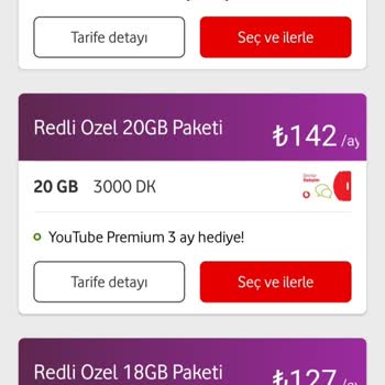 Vodafone Taahhüt Bitmeye Yakın Geçebilecek Tarifeler Yok