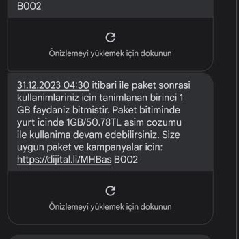 Turkcell İnternet Paketi Tükenmesi Sorunu