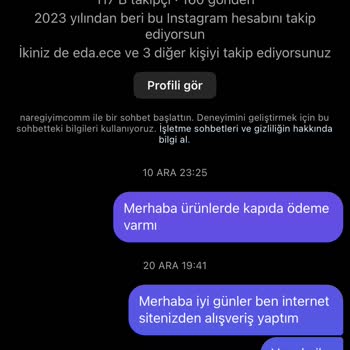 Nare Giyim İade İstiyorum.! İnsanlarla Dalga Geçiyorlar