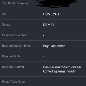 Nüfus ve Vatandaşlık İşleri Pasaport Aciliyeti Lütfen
