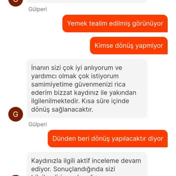 Migrosyemek PizzaLazza İptal Ürünü Teslim Etmiş Yazıyor Para İadesi Yo