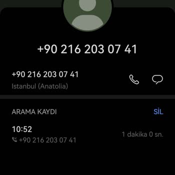 Türk Telekom Adını Kullanan +902162030741 Sahte Şirket