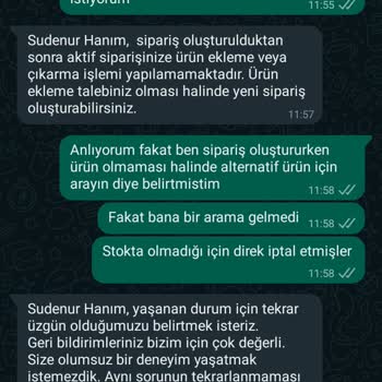 A101 Müşteri Memnuniyetsizliği, İlgilenmeme