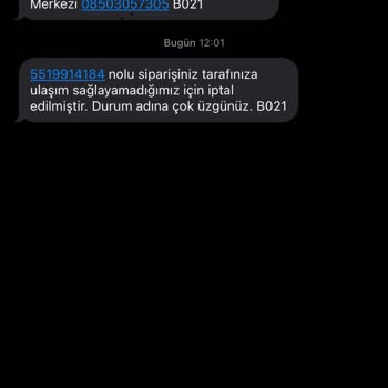Çağrı Hipermarket Online Sipariş İptali Ve İletişim Sorunları