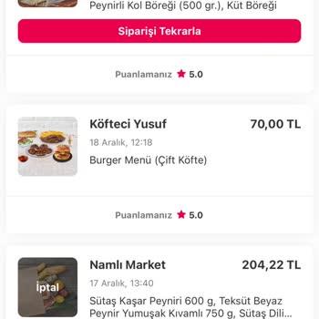 Yemeksepeti Ve Mağduriyet