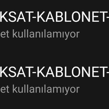 Kablo Net İnternet Kesintisinin Çözülmemesi