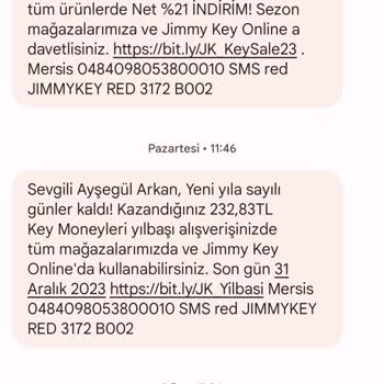 Jimmy Key ParaPuanım Uygulamada Görünmüyor!