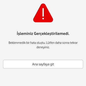 Vodafone Alacak İade Yapılmaması Hk.
