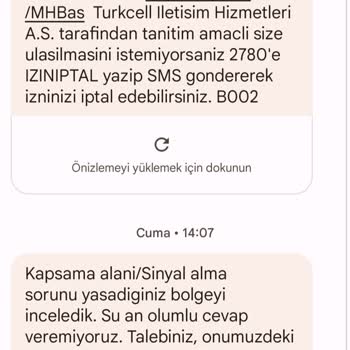 Turkcell Ankara'nın Merkezinde Çekmiyor