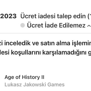 Apple App Store İade Etmiyor