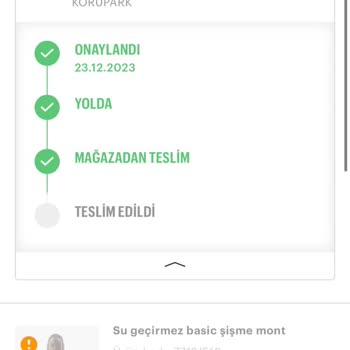 Pull & Bear Mağazadan Teslim Hatası