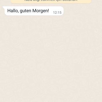 WhatsApp Telefon Bilgileri