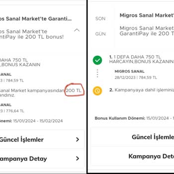 Migros Sanal Market Hatası 325 Liralık Kaybıma Neden Oldu