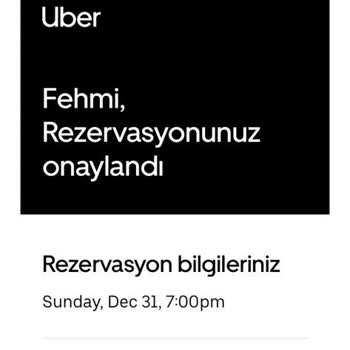Uber Hesap Kilitli Sorunu