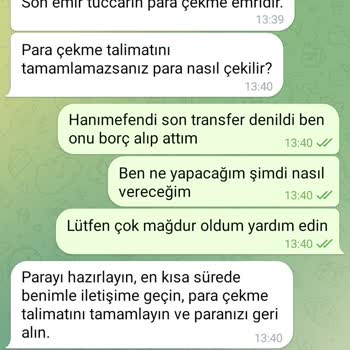 Telegram Instagram Görevinde Mağduriyet