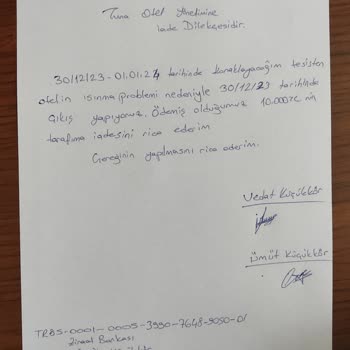 Çamlıbel Termal Otel Seyahat Acentası Ve Termal Otel Hizmet Kalitesi Şikayeti