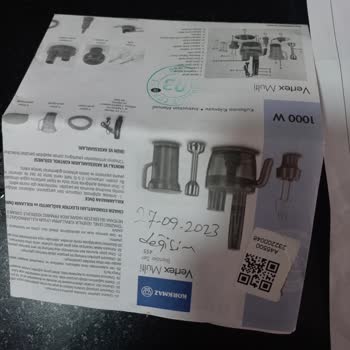 Korkmaz Mutfak Eşyaları Blender Seti Sorunu