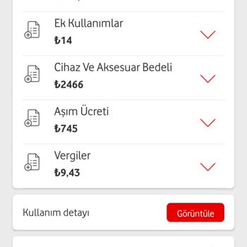 Vodafone Aşım Ücreti İle Para Alması