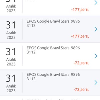 Supercell Kredi Kartımdan Çekim Yapılması