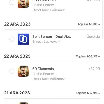 Pasha Fencer-Savaşçı Paşa Ücret Geri İade Reddediliyor