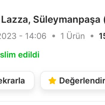PizzaLazza Siparişim Neden Gelmedi?