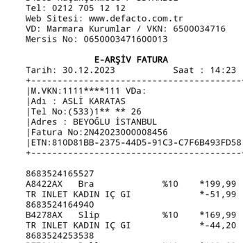 DeFacto Mağaza Deneyimim Ve Müşteri Memnuniyetsizliği