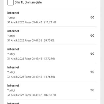 Vodafone Fatura Aşımı Yalanı