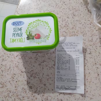 BİM Dost Süzme Peynir Bozuk