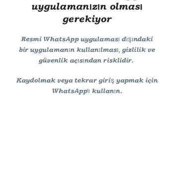 WhatsApp Yardım Merkezi