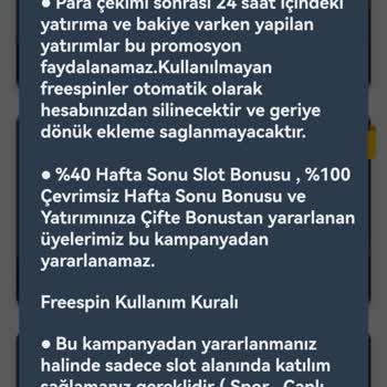Betwoon FreeSpin Hayal Kırıklığı