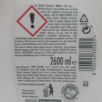 Fairy Farı Temiz Yıkamıyor