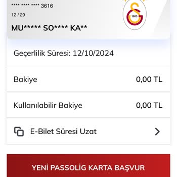 Passolig Kartım Nerede