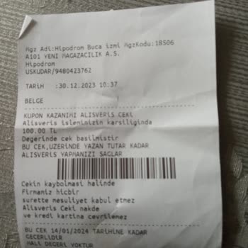 A101 Açılış Promosyonu Hayal Kırıklığı