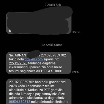 PTT-AVM İade Sorunu