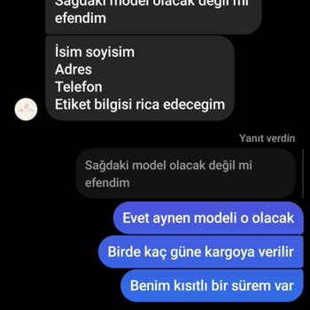 Aşk-ı Mum Satıcısından Aldığım Hediyelikler Kargoya Halen Verilmedi