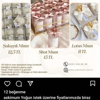 Aşk-ı Mum Satıcısından Aldığım Hediyelikler Kargoya Halen Verilmedi