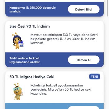 Turkcell Hediye Kuponumu SMS Olarak Göndermedi
