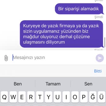 GetirYemek Getir Pişmanlıktır Yanlış Adrese Teslim