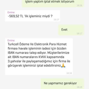 Turkcell Paycell Hesaba Para Aktarımı