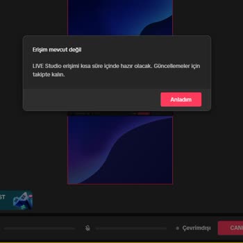 TikTok Live Studio Erişimi Kısa Süre İçinde Hazır Olacak Hatası