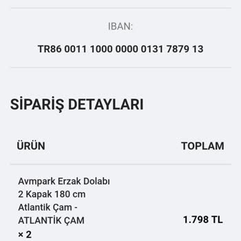Ev Dekor Plaza İnternetten Sipariş Edilen Ürünlerin Teslim Edilmemesi Sorunu