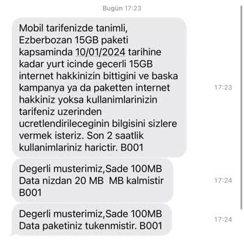 Türk Telekom İnternet Aşım Problemi