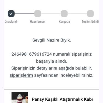 Madame Coco Siparişlerimi Teslim Etmedi