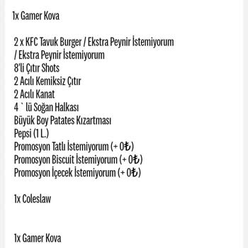 KFC Siparişim Yollanmadı Ve Temsilciye Ulaşamıyorum