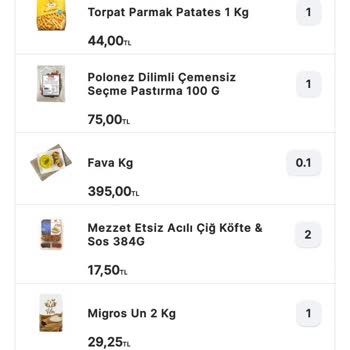 Migros Yanlış Ve Eksik Ürün